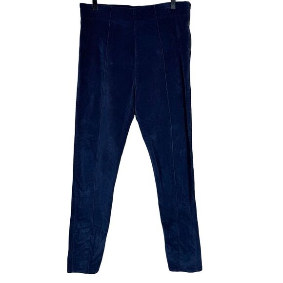 Prairie Underground Navy Blue Corduroy Pants Cigarette Fit Flat Front Size XL